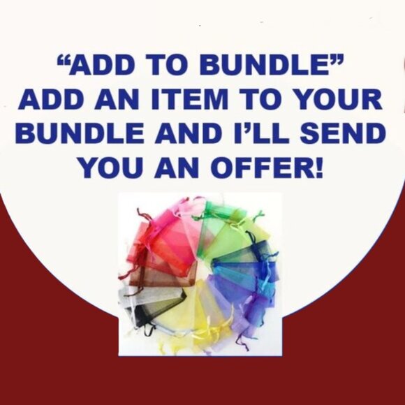 Add To Bundle - Add 1 or More Items To Bundle and SAVE!!! - Picture 1 of 3